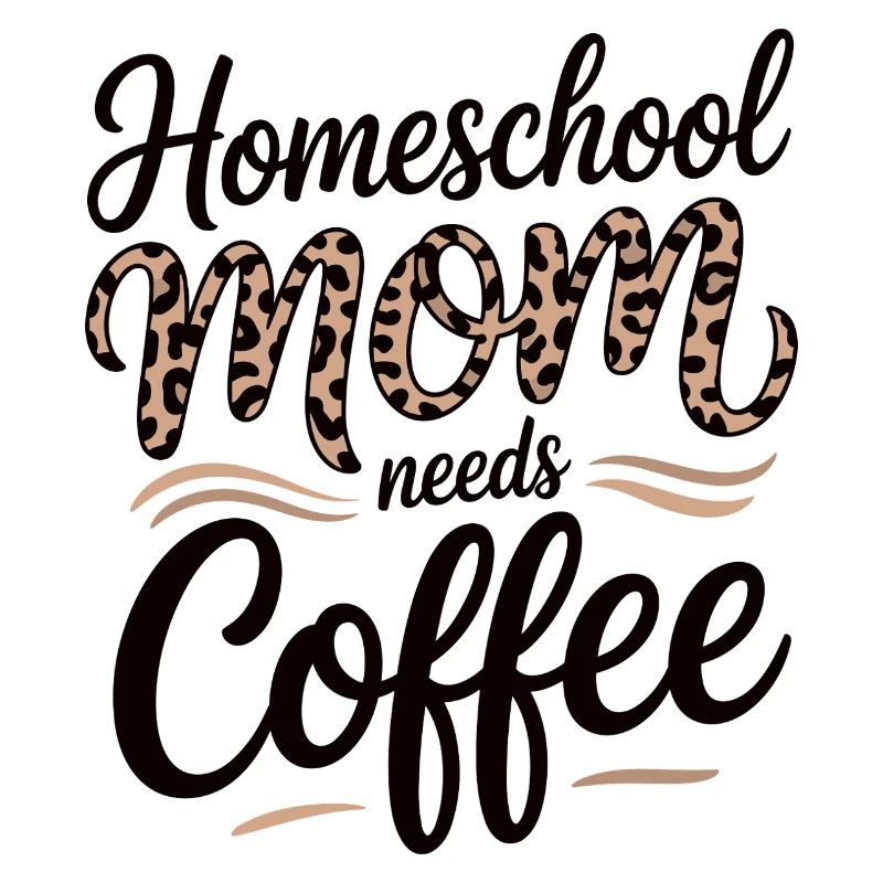 Maman École À La Maison Adore Le Café
