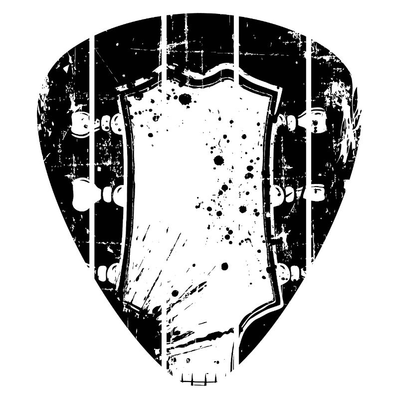 Guitar retro pick