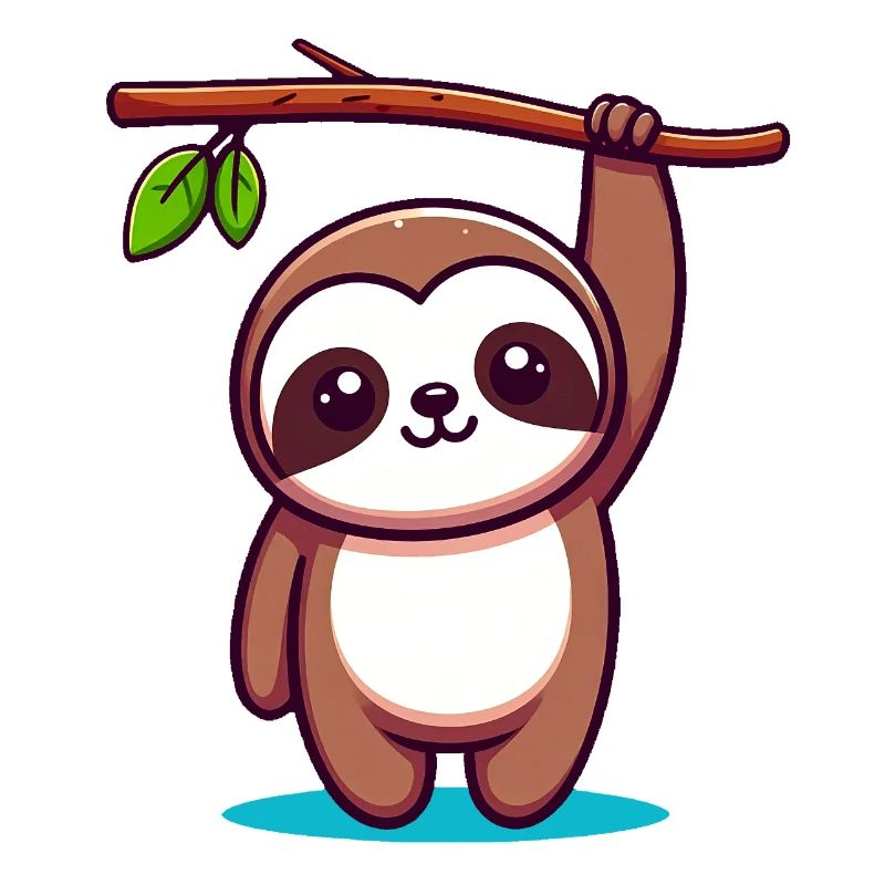 Cute Sloth (Chibi Comic)