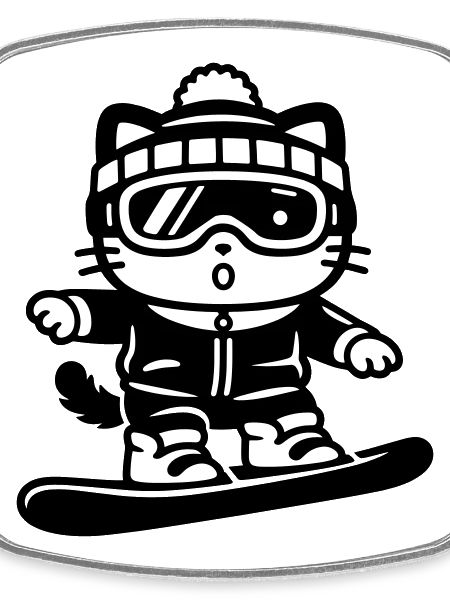 Snowboard Cat