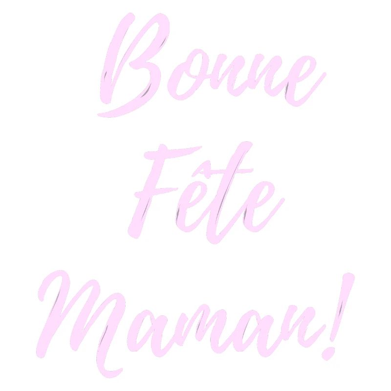 Happy Birthday Mom Script Pink