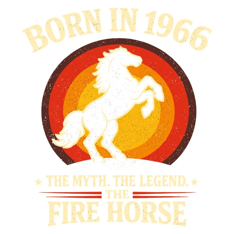 Legend 1966 Fire Horse Myth Retro