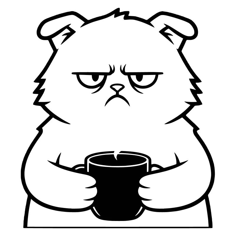 Plan du café Nasty Cat