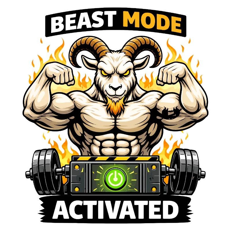 Focus Mode Activated Goat