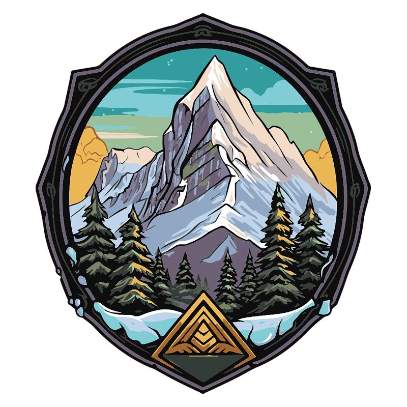 Alpine mountains