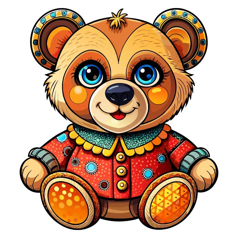 Teddy mit Pullover