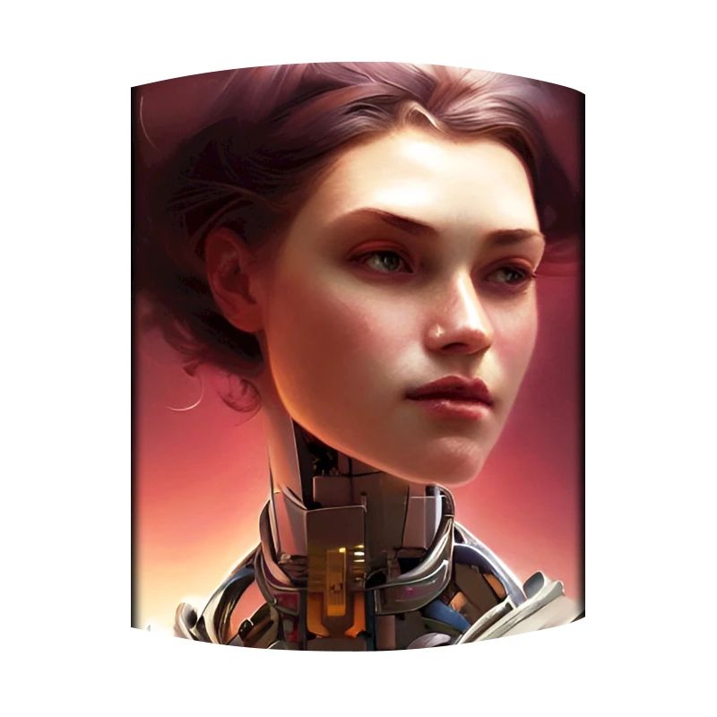 Robot Woman Future Cyborg Machine Technology
