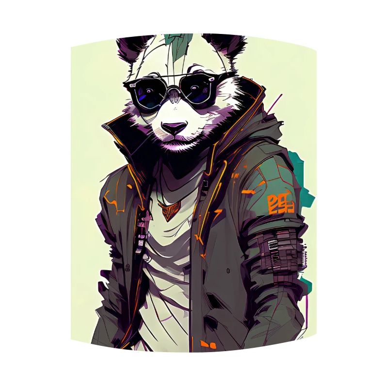 Inkpunk Panda with Sunglasses 2