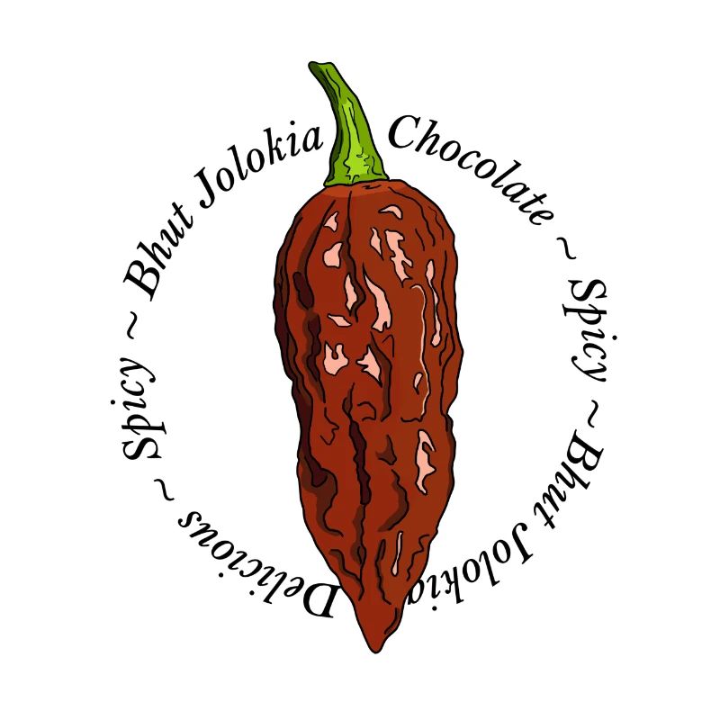 Bhut Jolokia Chocolate Chili Chilli Ghost Pepper