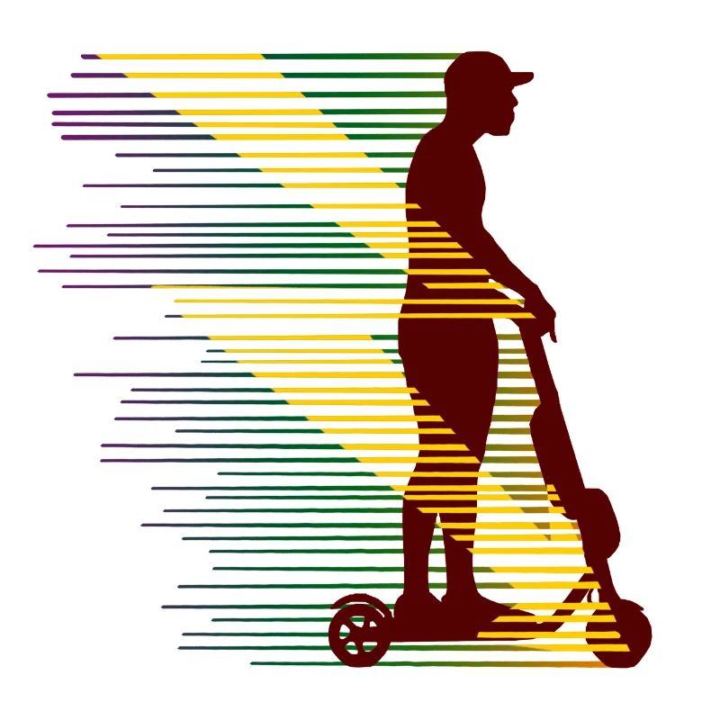 Electricscooter E-Roller Cityroller idée cadeau b