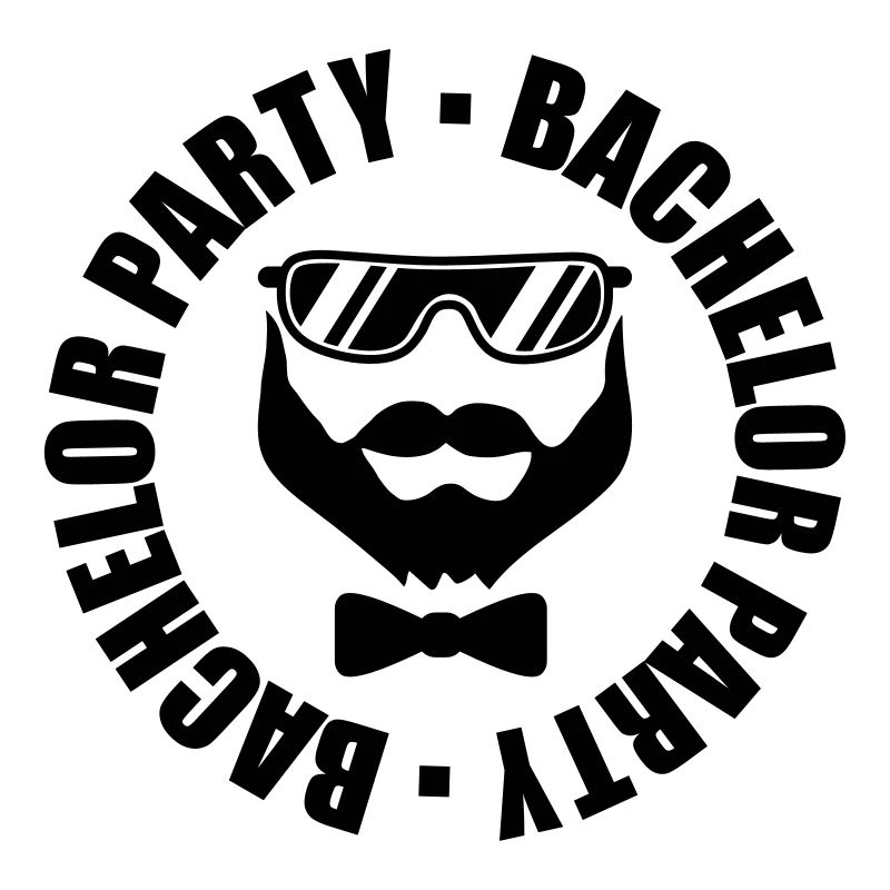 bachelor party stamp circle ring team bache