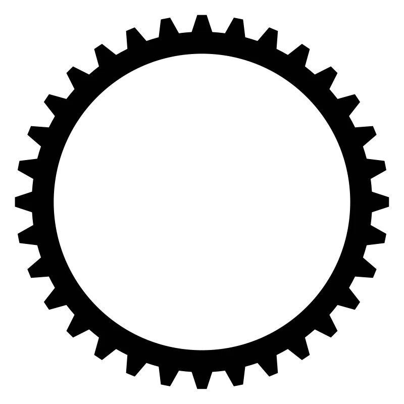 mechanical gear mechanical round serrated clockwork