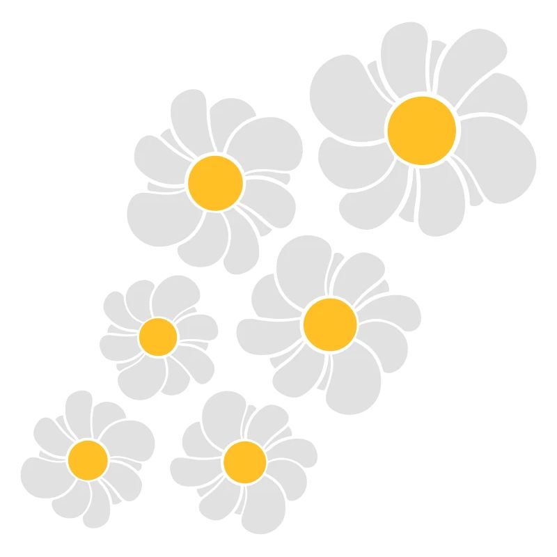 conception de modèle de fleur bleue daisy daisy be