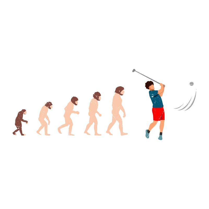Evolution Golf Golfer Geschenkidee