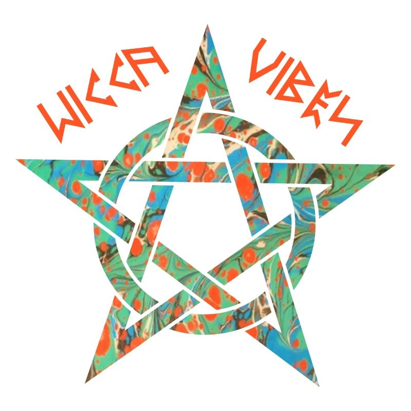 pentagram 3 e 4 wicca vibes runes