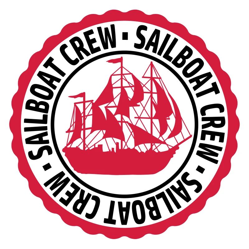 Sailboat Crew stamp