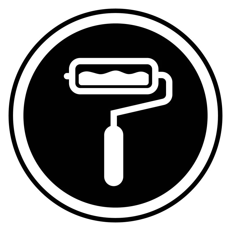 Maler Silhouette icon
