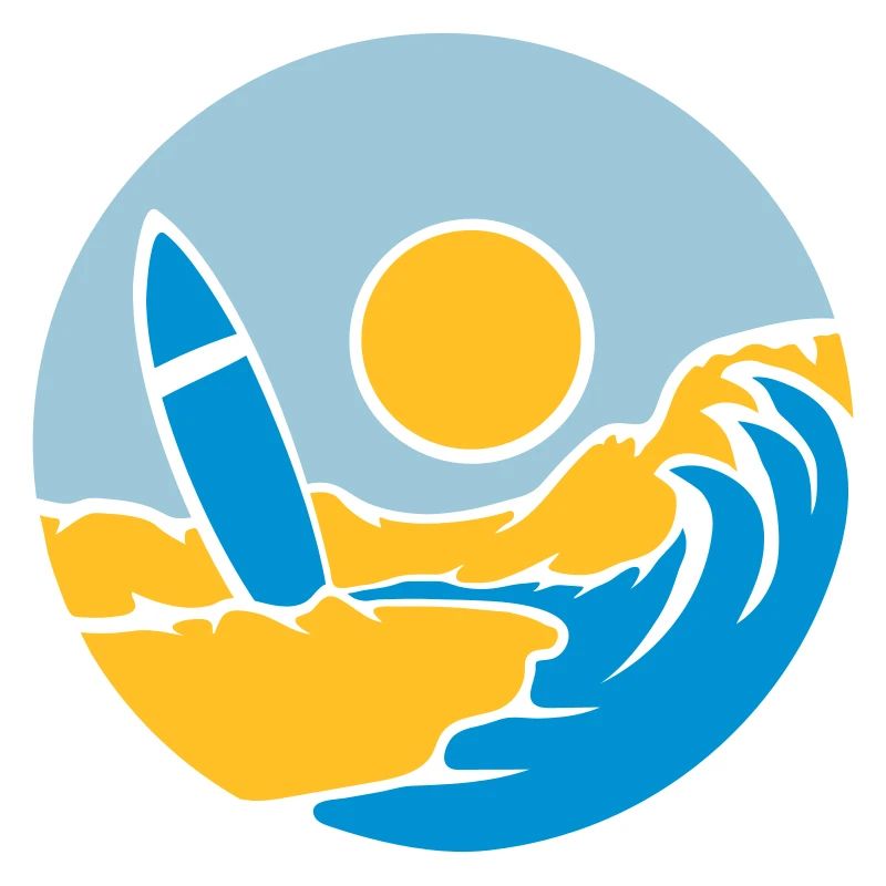 Planche de surf County Beach