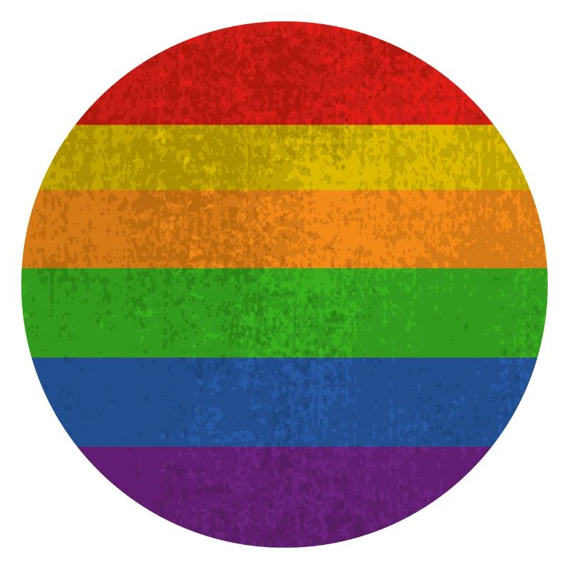 Pride Flag Vintage Rainbow