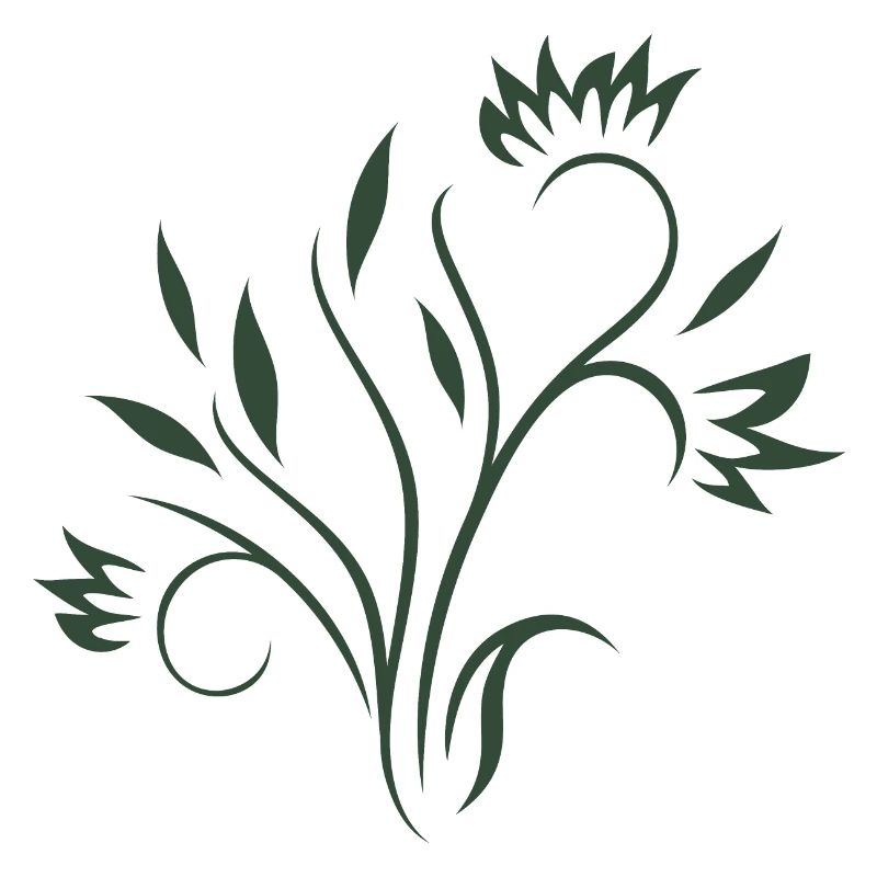 Schönes florales Element