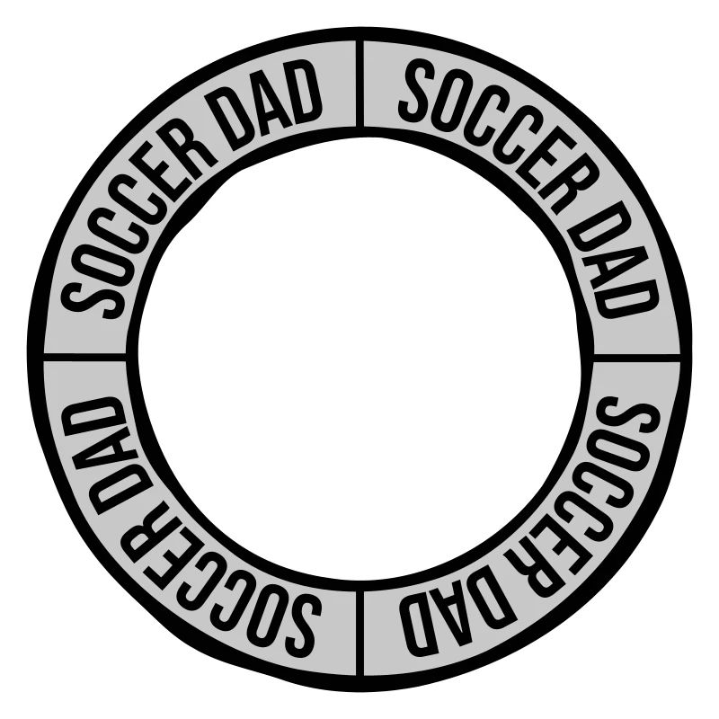 Ring Soccer Dad Logo