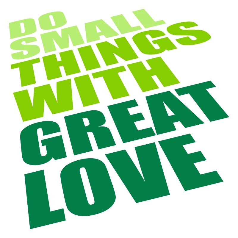 Zitat do small things