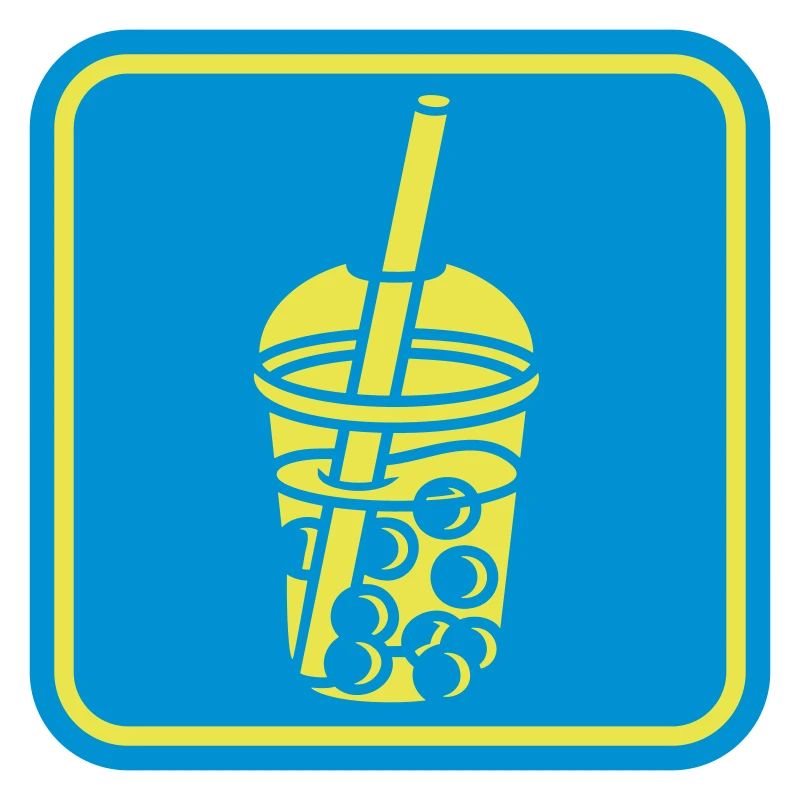 Shield Bubble Tea Button