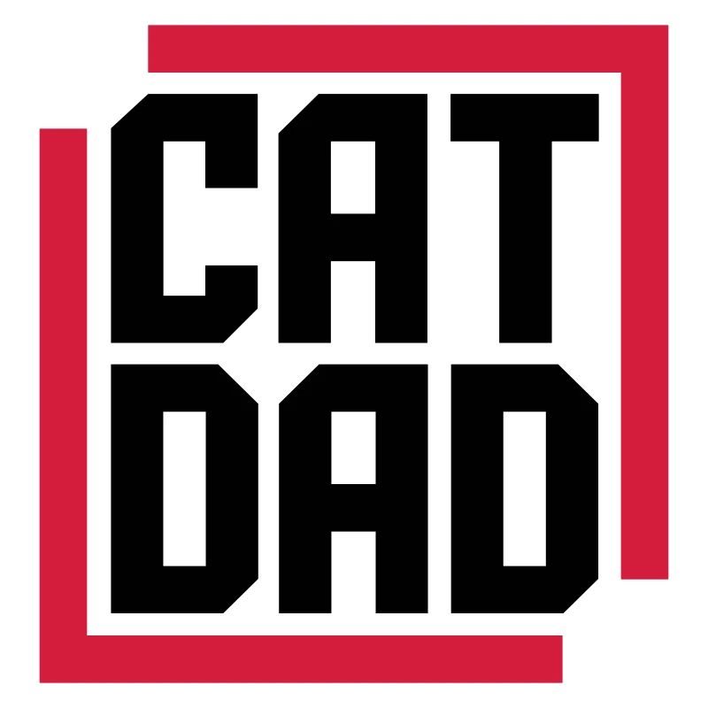 Conception du logo Cat Dad