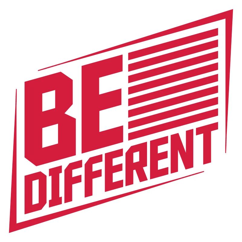Soyez différent Logo Design