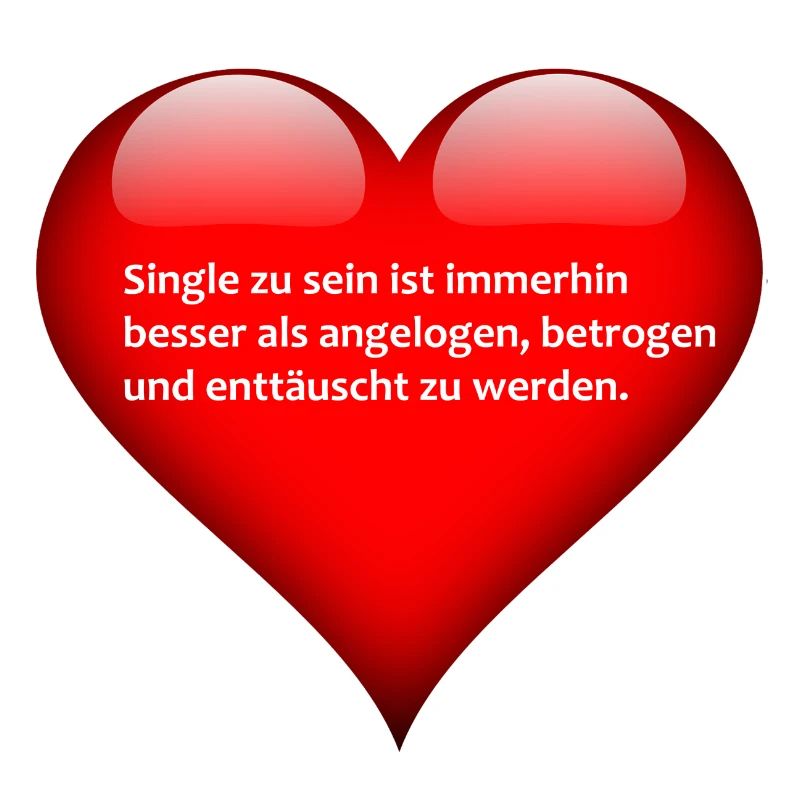 Spruch über das Single sein