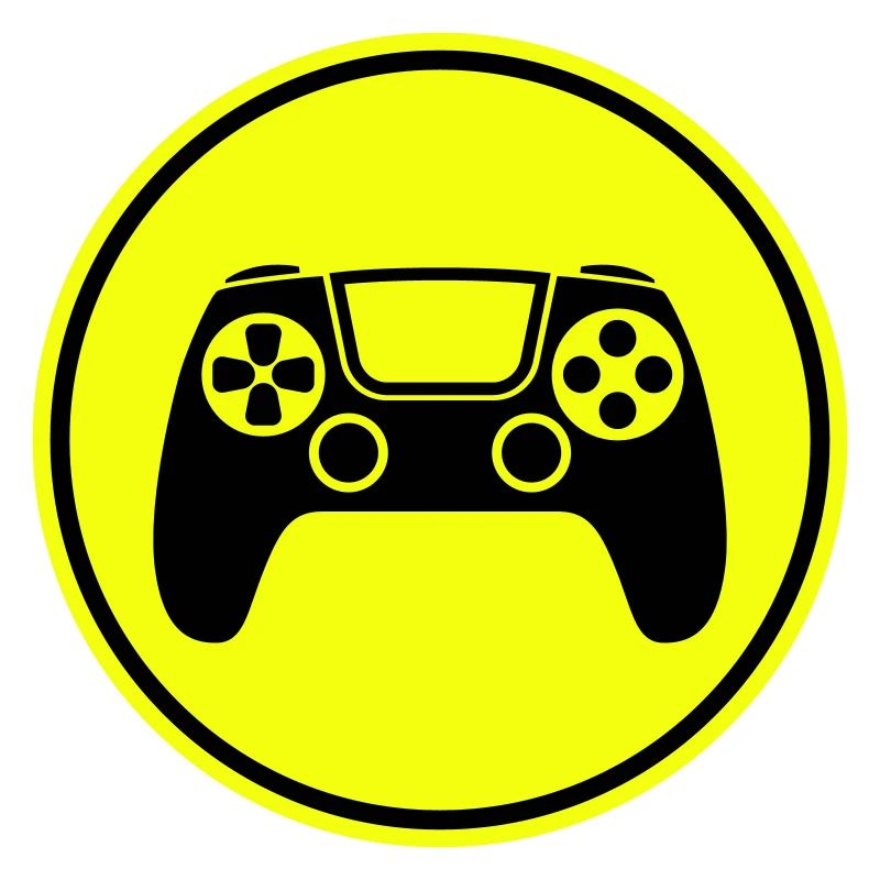 Contrôleur de symbole de manette de jeu
