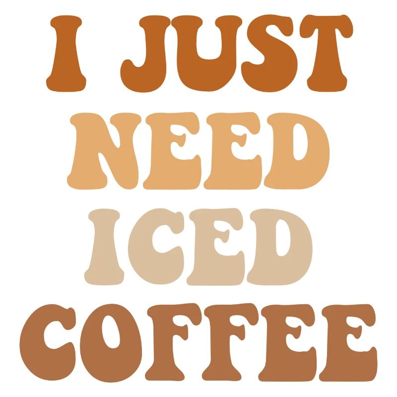 Ich brauche nur Eiskaffee
