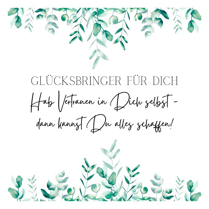 Glücksbringer - Mutmacher Geschenk