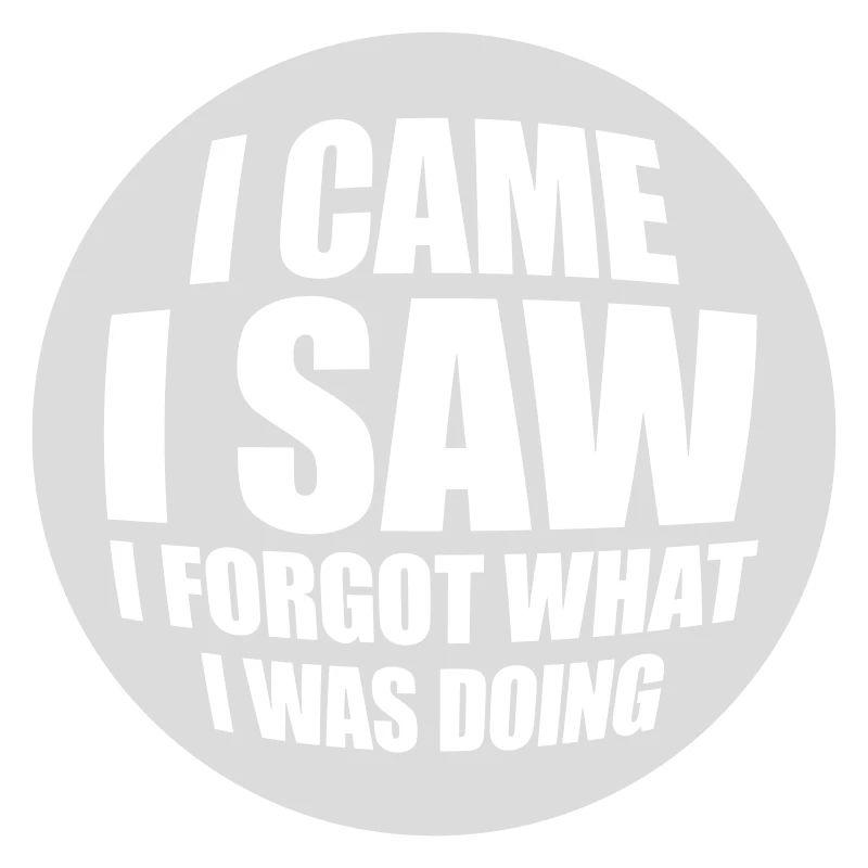 I came saw forget