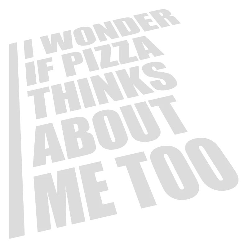 La pizza pense à moi