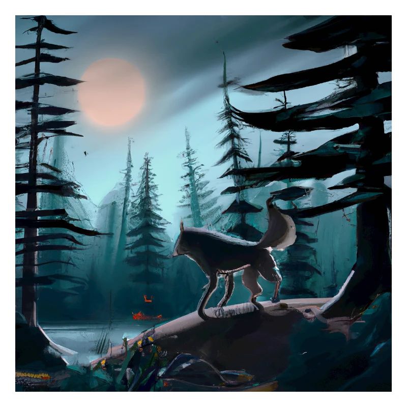 Der einsame Wolf