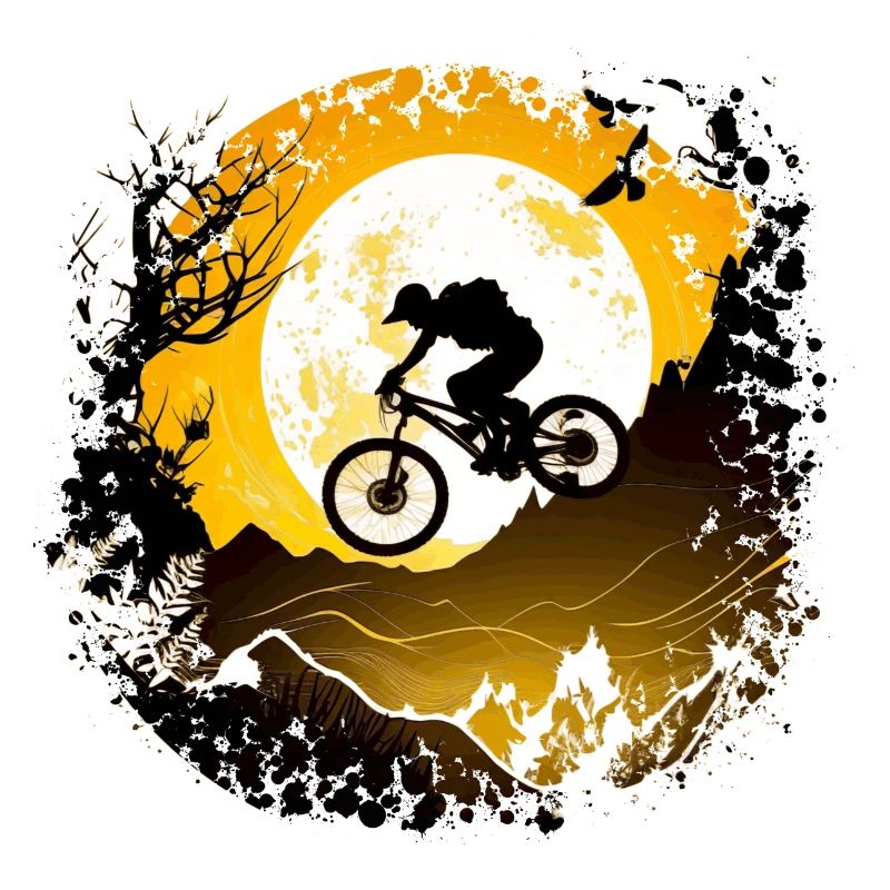 Freestyle mountain biking, associated with risks