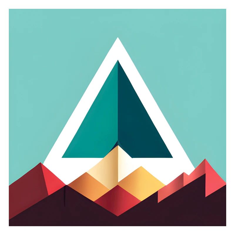 triangle abstrait
