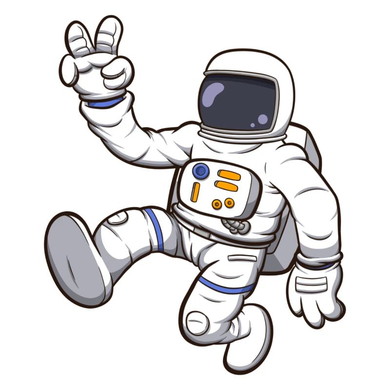Astronaute dans l’espace