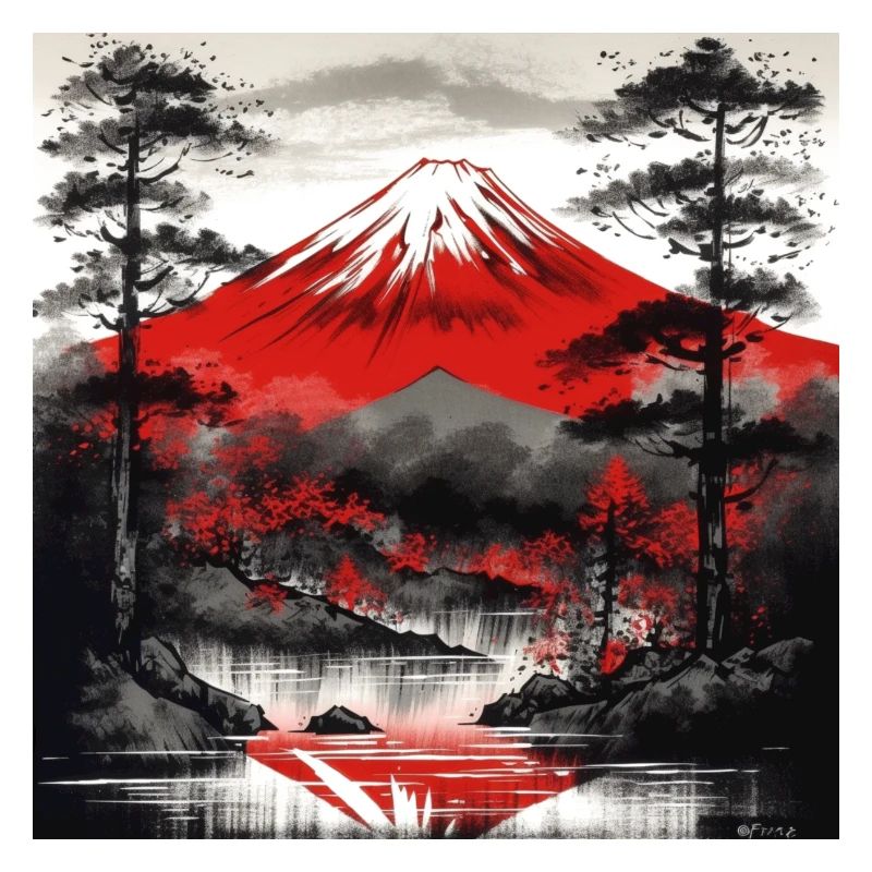 Mount Fuji and its magic