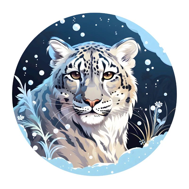 Snowy Leopard