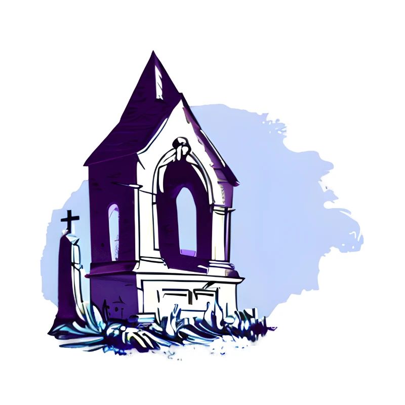 Cripta della tomba del cimitero