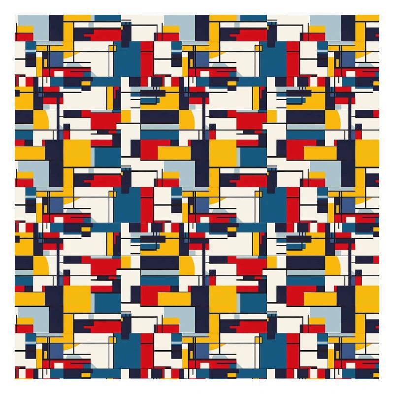 Abstract Geometric Seamless Repeat Pattern Shapes