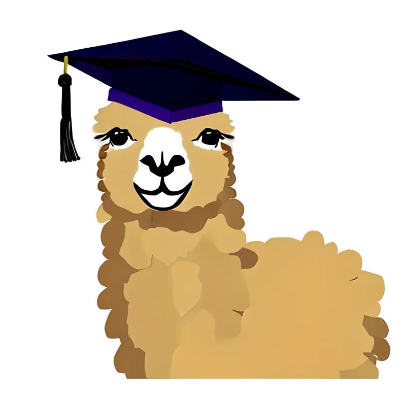 Bachelor Graduate School Leaving Certificate Alpaca Study