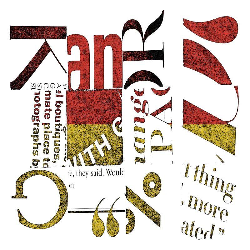 Zeitungsausschnitte Scrapbook Zeitschriften Alphabet Code
