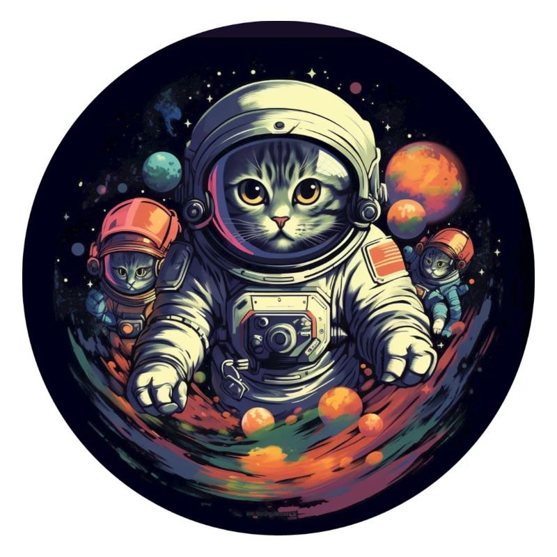 Les chats dans l’espace: pattes aventureuses dans le cosmos