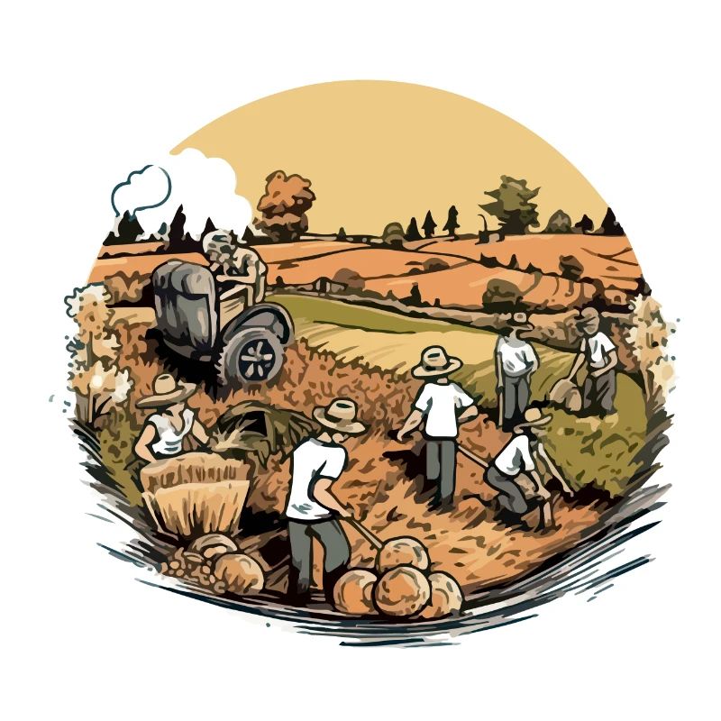 Vintage field work