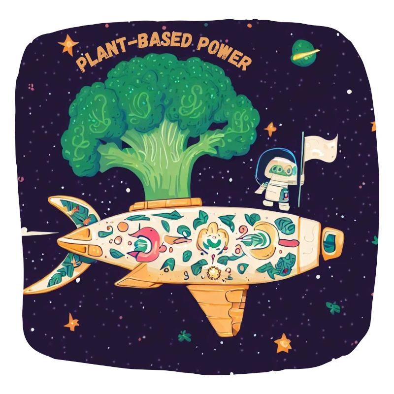 Broccoli powered spaceship plant based power