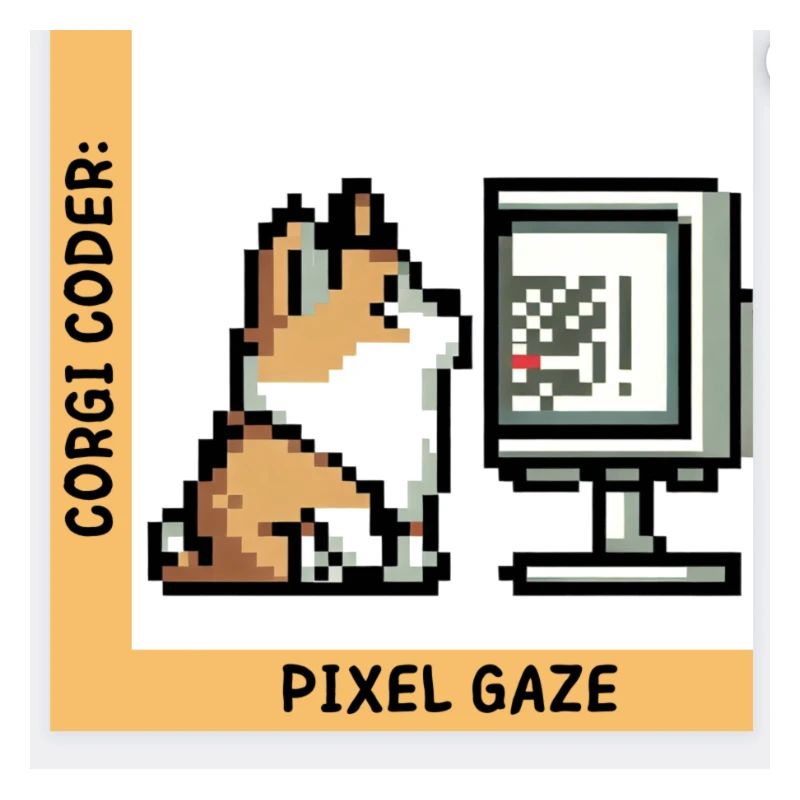 Corgi Coder: Pixel Gaze