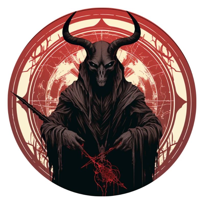 Demon Hunter Devil Round Design